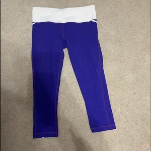 Cropped lululemon leggings